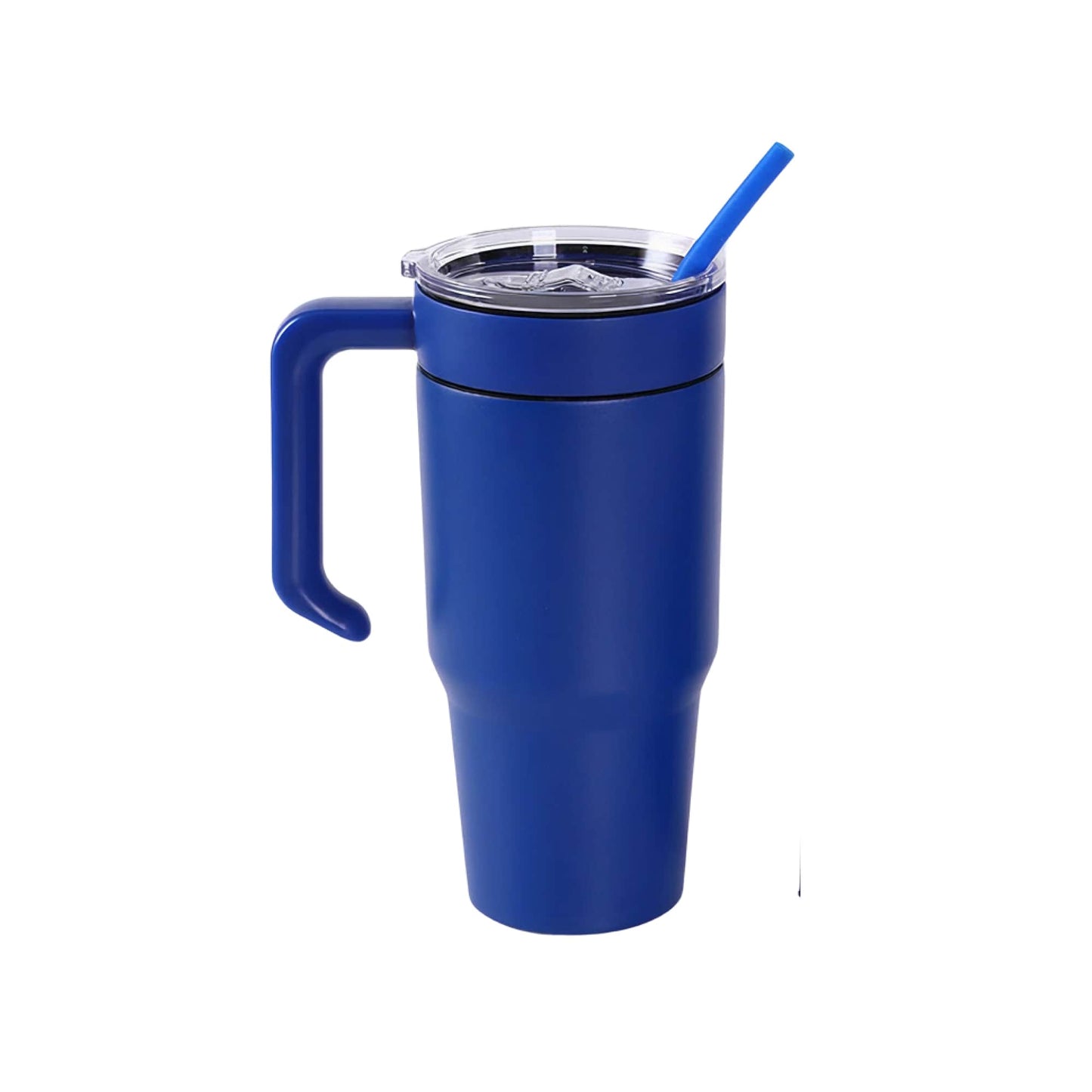 30oz Tumbler with Silicone Straw and Removable Lid