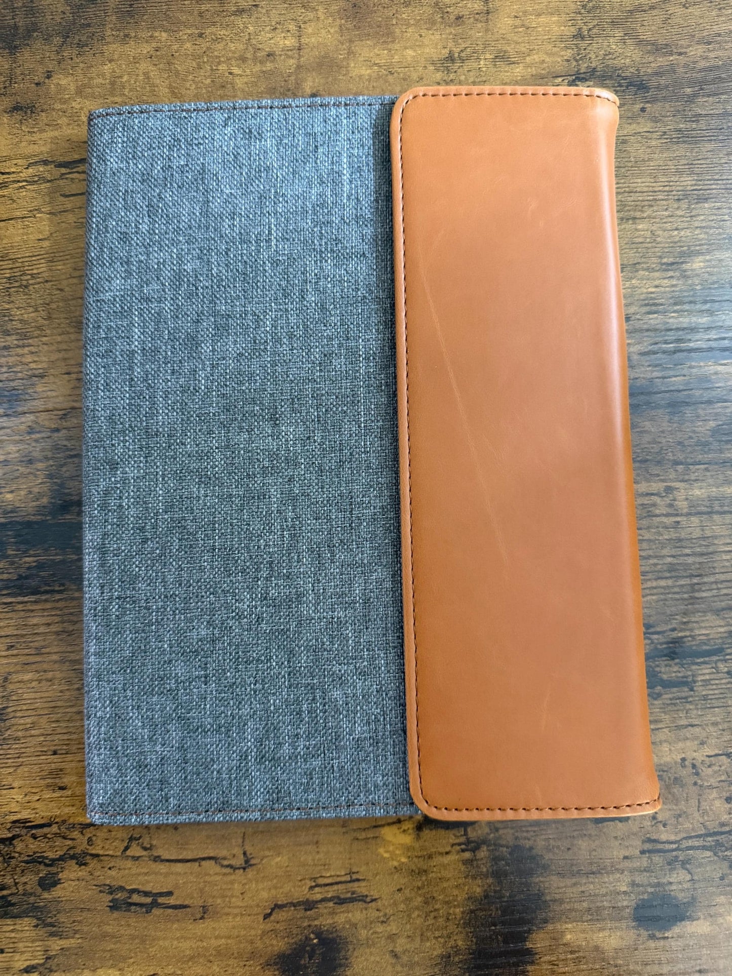 Personalized Leather Padfolio, Custom Name Portfolio Organizer, Executive Writing Folder, Business Gift