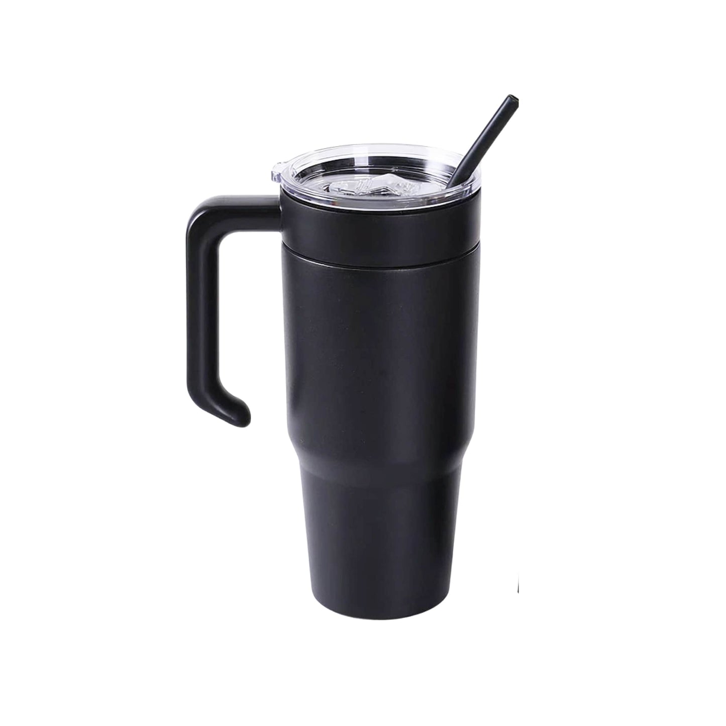 30oz Tumbler with Silicone Straw and Removable Lid
