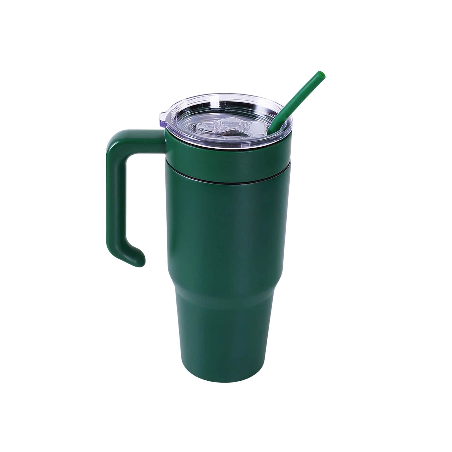 30oz Tumbler with Silicone Straw and Removable Lid