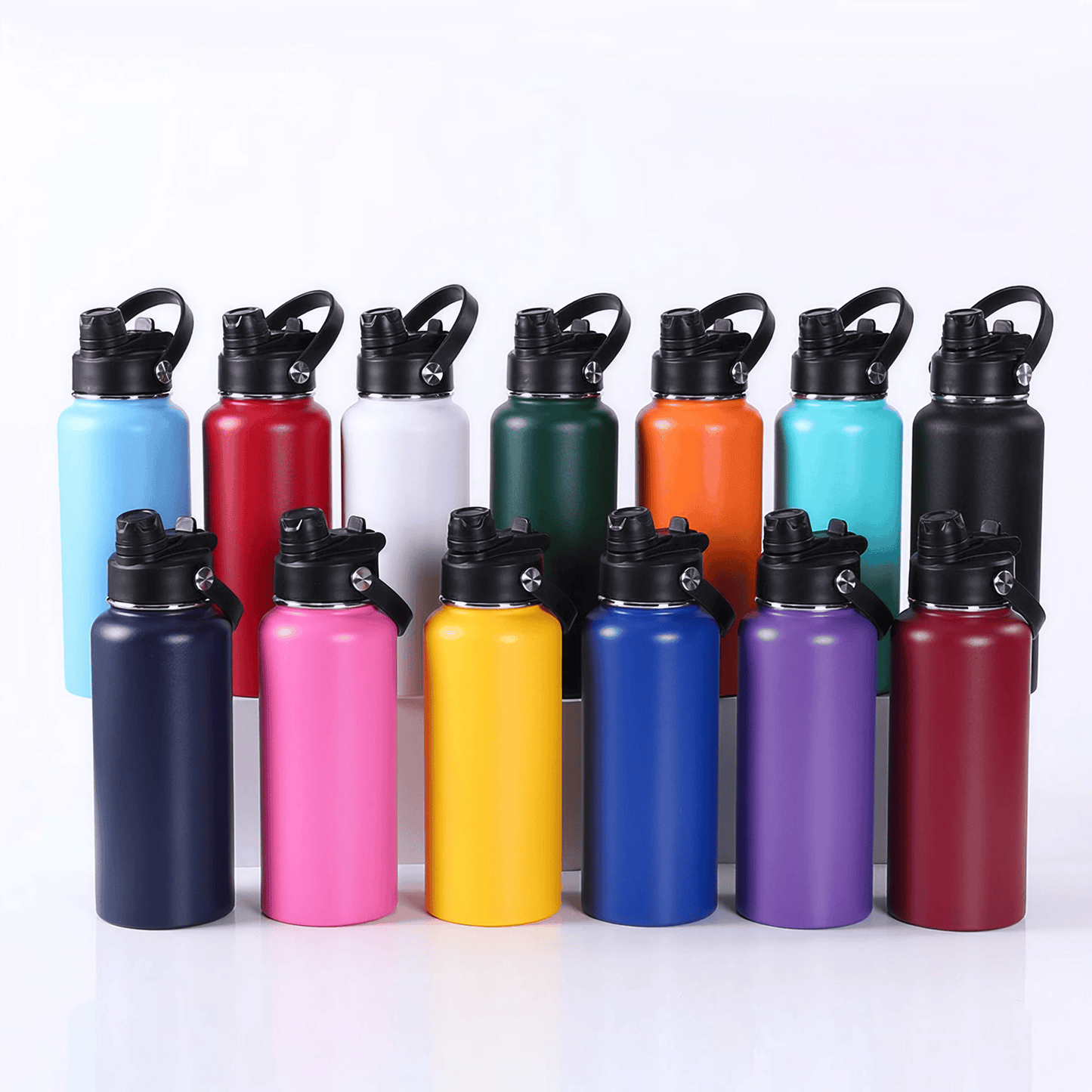 32oz Water Bottle (Hydro Water Bottle with Dual Sport Lid)