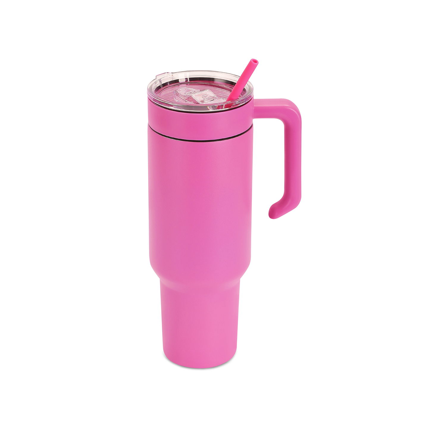 40oz Tumbler with Silicone Straw and Removable Lid