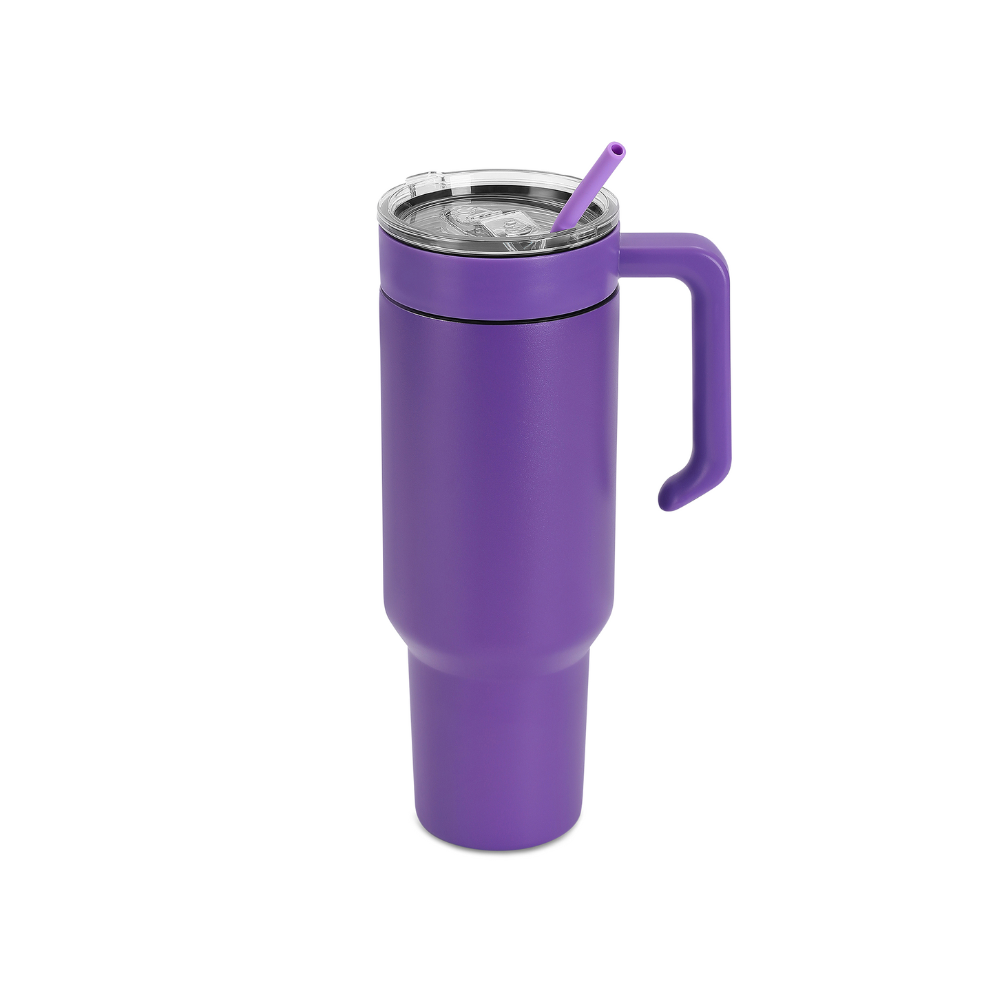 40oz Tumbler with Silicone Straw and Removable Lid