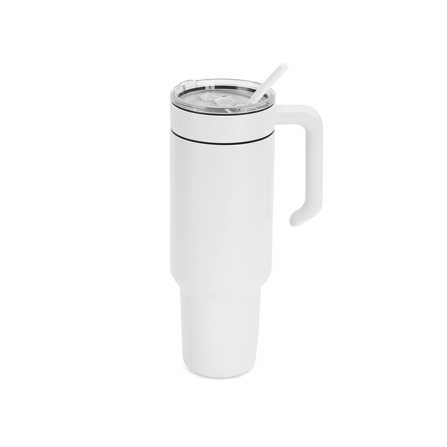 40oz Tumbler with Silicone Straw and Removable Lid