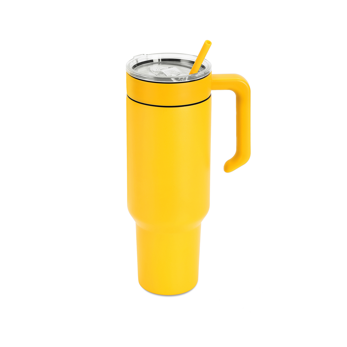 40oz Tumbler with Silicone Straw and Removable Lid