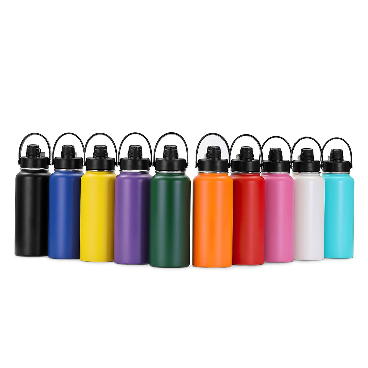 32oz Water Bottle (Hydro Water Bottle with Dual Sport Lid)