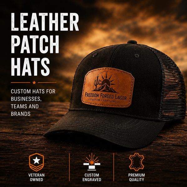 LEATHER PATCH HATS