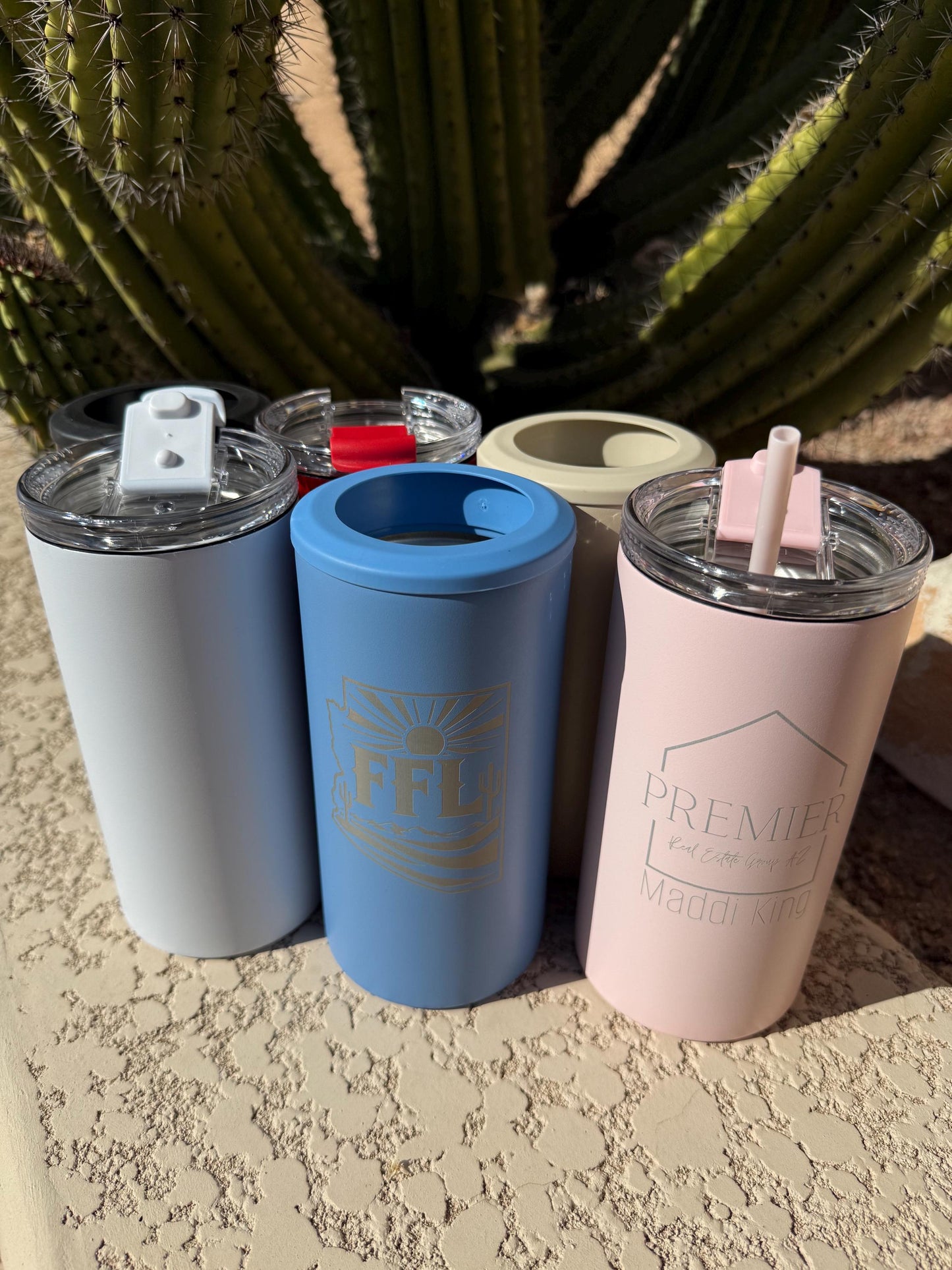 Custom Can Cooler 4 in 1 Engraved 14oz Tumbler with Bottle Opener Personalized Branded Logo Groomsman Gift